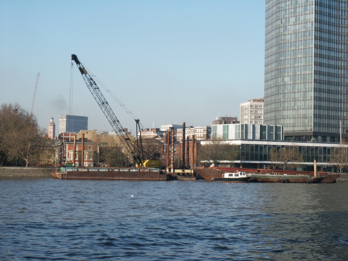 Millbank Millennium Pier Construction Started