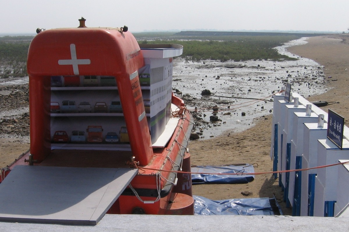 Stone-laying ceremony at Gogha RoRo Terminal