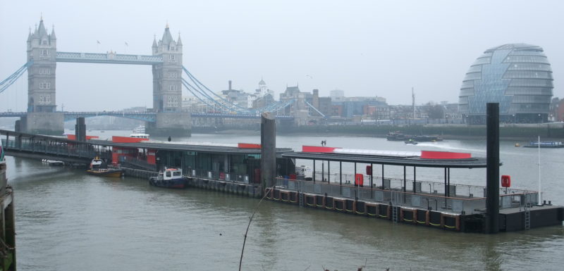 Tower Pier Extension, River Thames