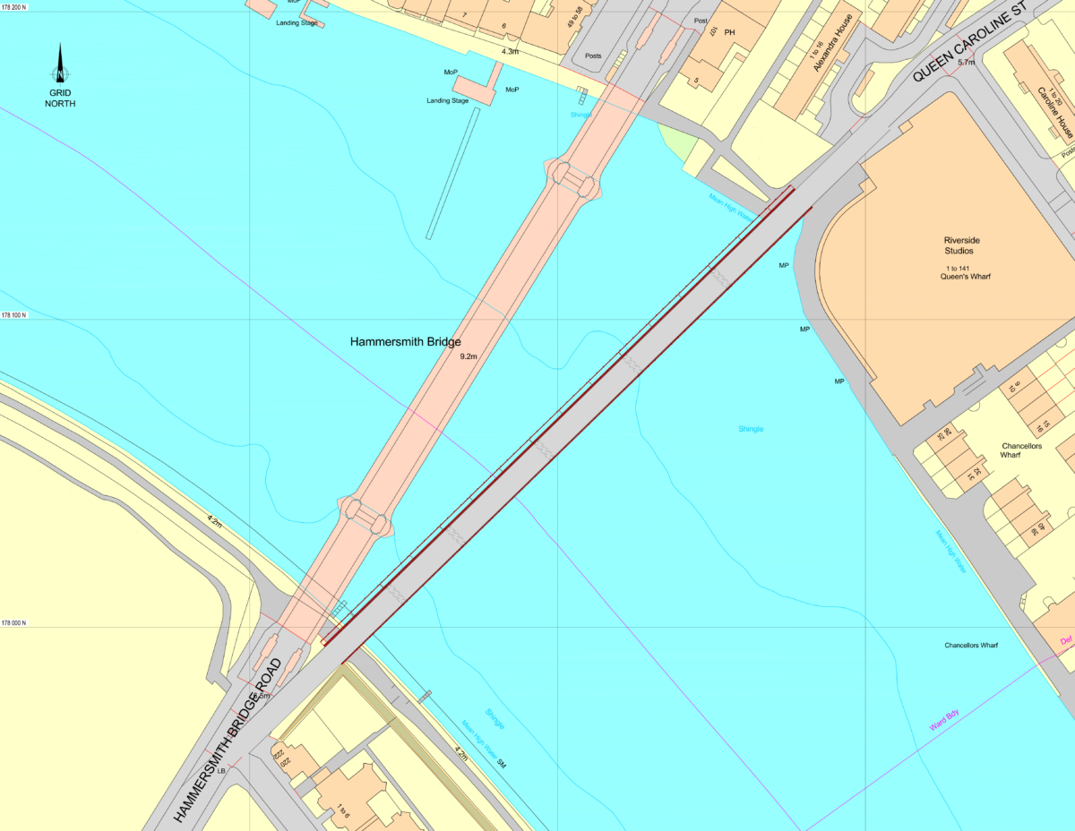 Hammersmith Bridge Beckett Rankine