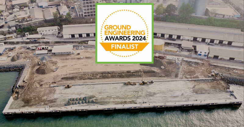 Freetown port expansion shortlisted for geotechnical excellence awards 