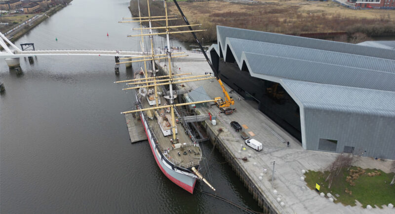 First phase of Tall Ship Glenlee’s restoration awarded to Marine Projects Scotland Ltd 