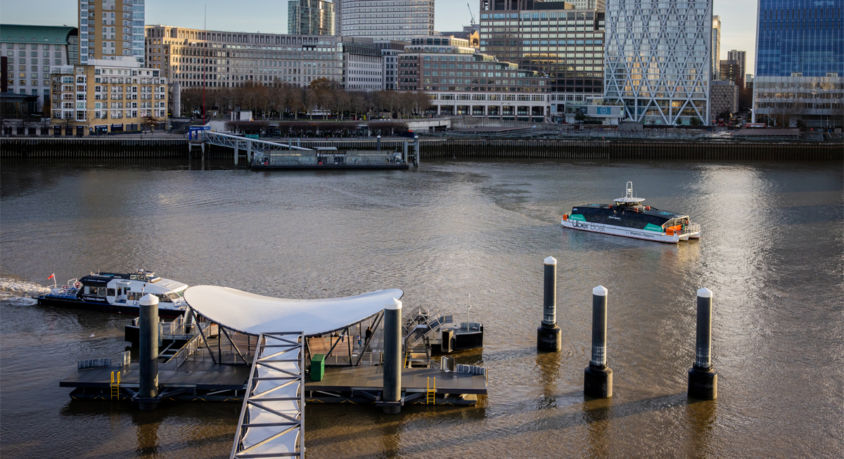 Inaugural sailing of the UK’s first all-electric river ferry crossing