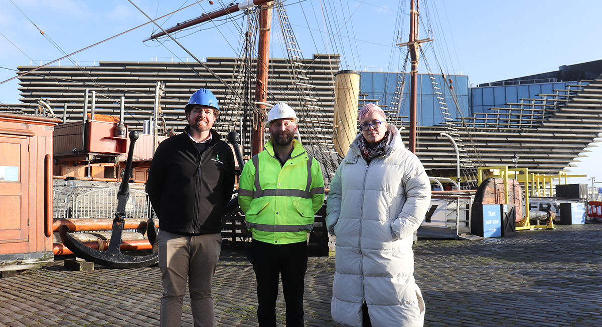 Beckett Rankine reappointed for second phase of RRS Discovery conservation