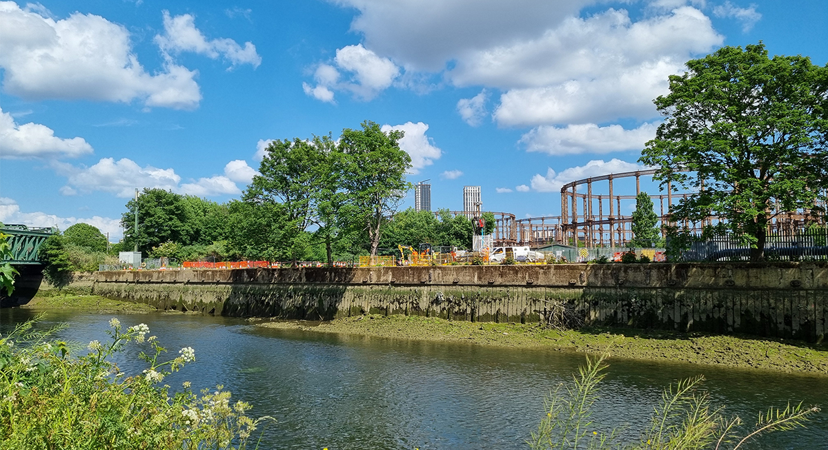 Bromley-by-Bow river wall project finalist for two Ground Engineering Awards 2026